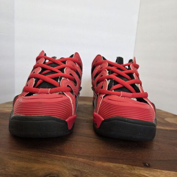 RARE Osiris D3 2001 Skateboard Shoes Men’s 7.5 (SEE DESC) Red Black Camo EUC - Picture 5 of 11